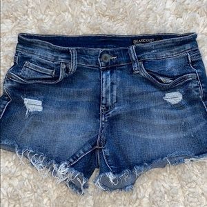 Blank NYC Ripped Denim Shorts